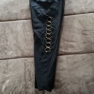 Vintage Gold Hoop leggings